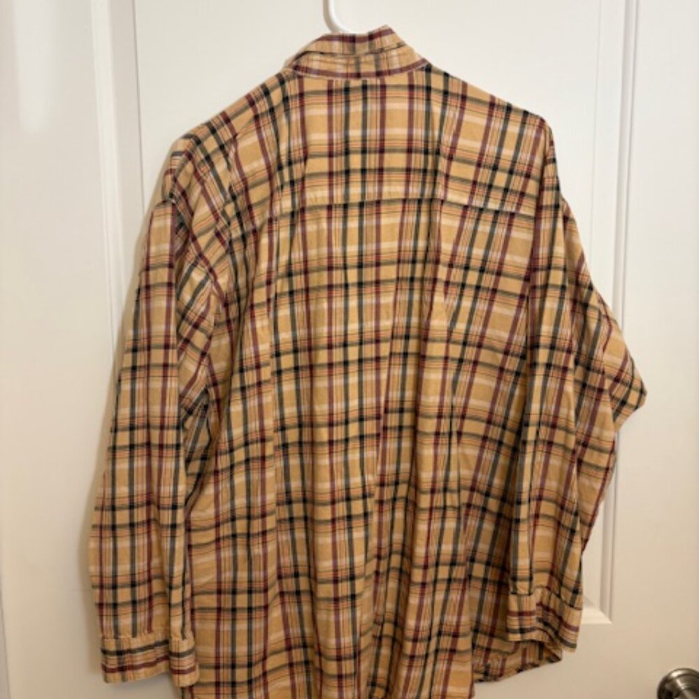 Multicolor Plaid Button-Down Shirt - Picture 4 of 4